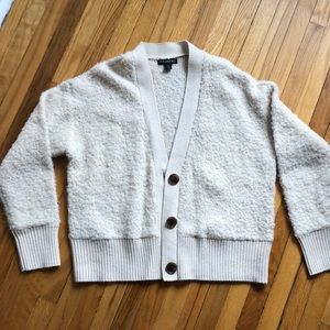 En Thread Cropped Cardigan
